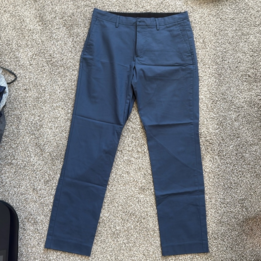 Bonobos Athletic Tech Pants Men’s Size 30x30 Blue 3XDRY Chino